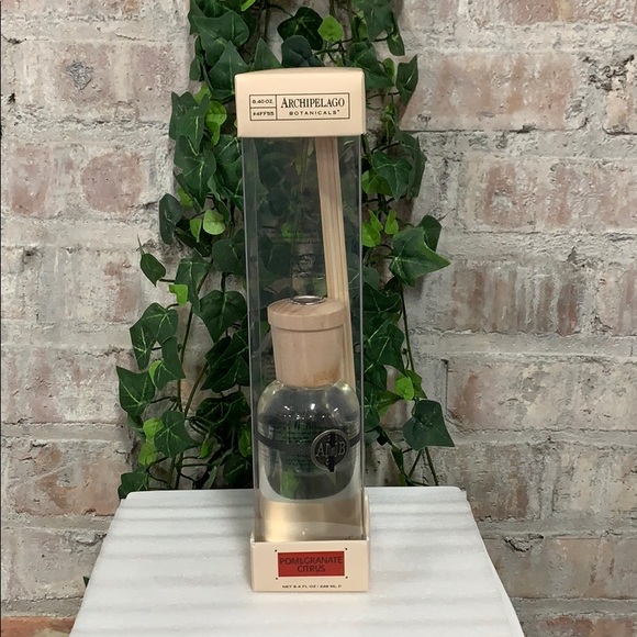 NIB Archipelago Reed Diffuser Pomegranate Citrus - Picture 2 of 5